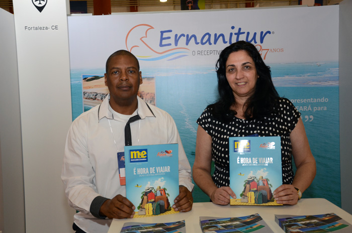 Roberto Silva e Meméia Rigui, da Ernanitur Roberto Silva e Meméia Rigui, da Ernanitur