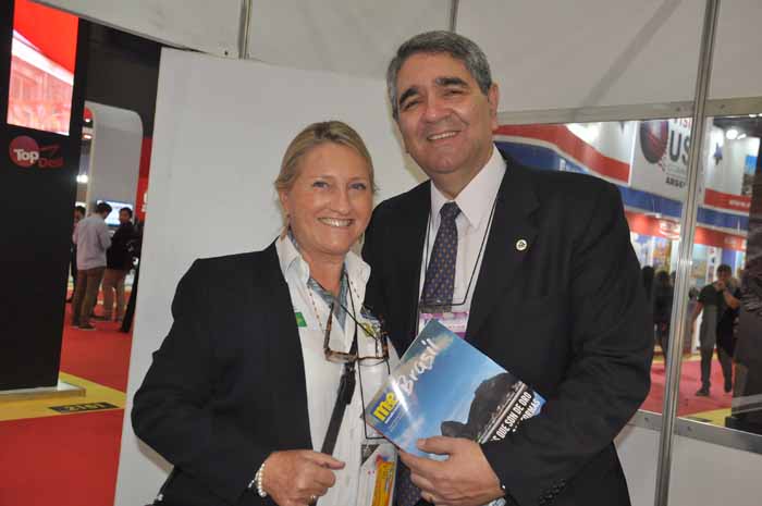 Rosa Masgrau e Guilherme Laurino, de Itaipu