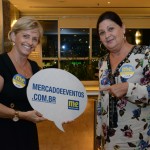 Rosa Pellegrino, da Rosa Travel, e Kika Carvalho, da Educação Roteiros Viagens e Turismo