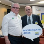 Roy Taylor, do M&E, e Dilçon Jatay, do Catussaba e ABIH Nacional