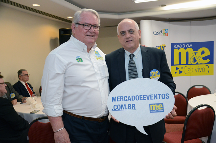 Roy Taylor, do M&E, e Dilçon Jatay, do Catussaba e ABIH Nacional Roy Taylor, do M&E, e Dilçon Jatay, do Catussaba e ABIH Nacional