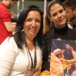 Simone Lara, coordenadora de Marketing e Apoio a Comercialização do Mato Grosso, e Adriana Guedes, da Associação Casa de Guimarães