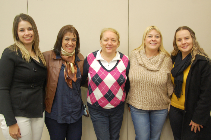 Thabata Meneses, da Be Happy, Ana Cristina Verrone, Maria Angela Barros, da Make a Wish, Tatiana Stecconi e Tatiana Milat, da 55destinos