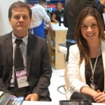 Thais Krebs e Angelo Toppan, do Floripa CVB