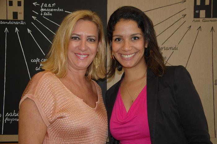 Viviânne Martins, presidente do Cevec, com Ana Paula Xavier, responsável pelo Marketing da Fecomércio SP Viviânne Martins, presidente do Cevec, com Ana Paula Xavier, responsável pelo Marketing da Fecomércio SP