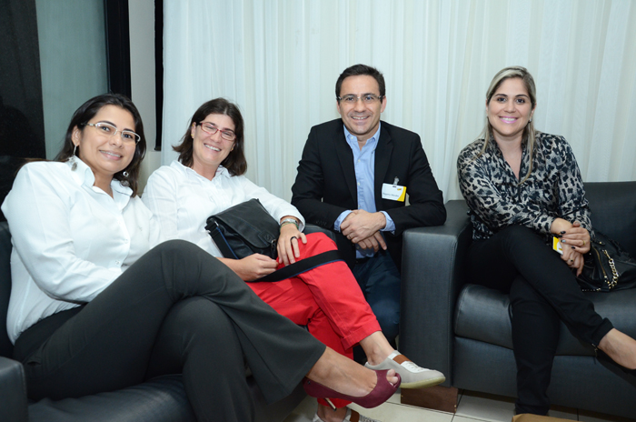 Yashara Queiroz, Marcelle Ferreira, Rogerio Mendes, e Julie Melo, da CVC Yashara Queiroz, Marcelle Ferreira, Rogerio Mendes, e Julie Melo, da CVC