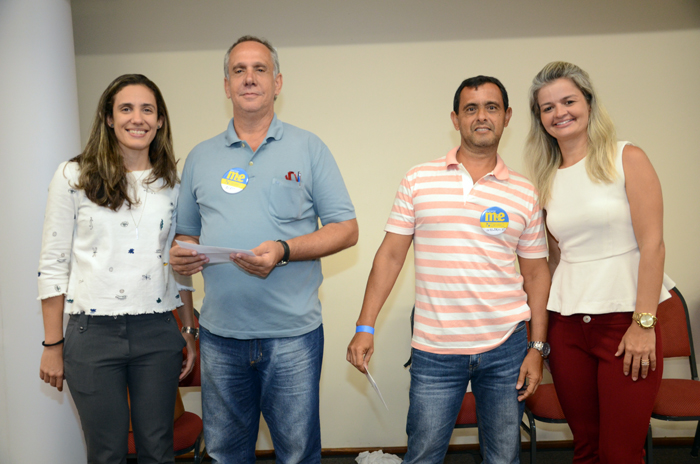 Yewana Guerra e Yanna Guimarães, da Setur-CE, Alex Lemos, da A.Lemos Viagens, e Volnei Bouzon, d V2L Turismo Yewana Guerra e Yanna Guimarães, da Setur-CE, Alex Lemos, da A.Lemos Viagens, e Volnei Bouzon, d V2L Turismo