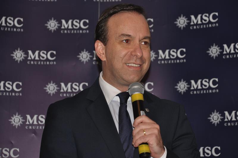 Adrian Ursilli, diretor geral para o Brasil da MSC