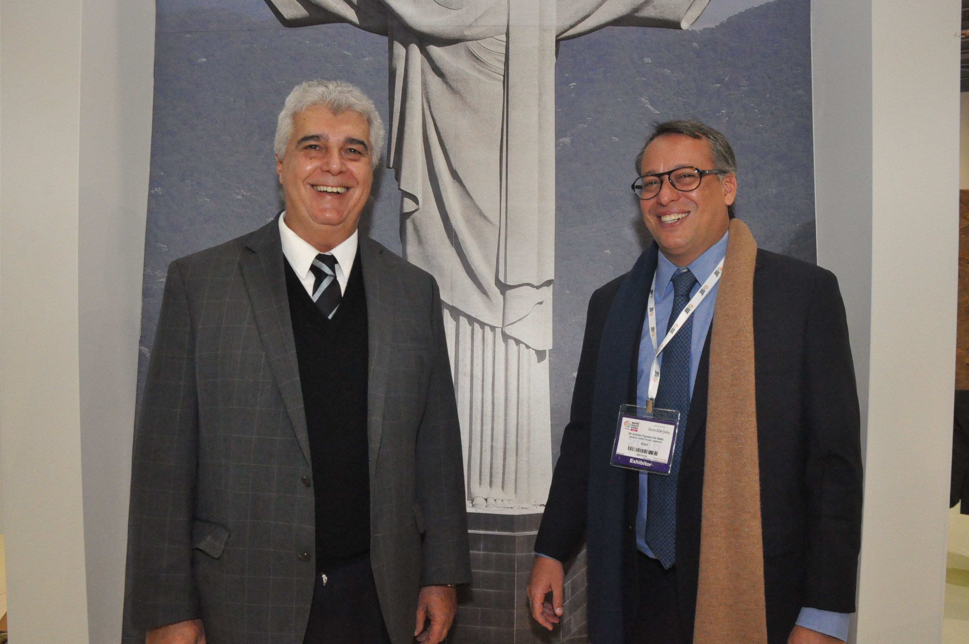 Alfredo Lopes, presidente da ABIH-RJ e Rio CVB, e Antonio Pedro, secretário de Turismo do Rio Alfredo Lopes, presidente da ABIH-RJ e Rio CVB, e Antonio Pedro, secretário de Turismo do Rio