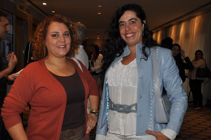 Berenice Miranda, da Cia Vip, e Andrea Cristina, da Andrea Cristina Turismo