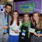 Cristiano Borges, Rafaela Lehmann, Isabel Barnasque, e Cinthia Marques, do MTur