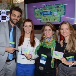 Cristiano Borges, Rafaela Lehmann, Isabel Barnasque, e Cinthia Marques, do MTur