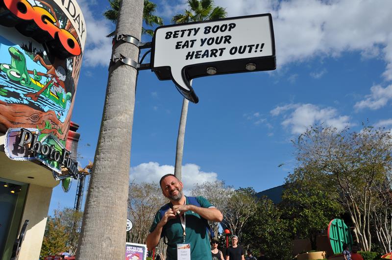 Daniel Pineda, da Flytour, mostra todo seu amor pela Betty Boop