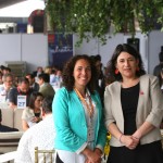 Debbie Feldman, gerente geral do Turismo Chile, e Javiera Montes, subsecretária de turismo do Chile, Senatur   Foto: Juan Jaeger