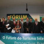 Dirigentes, políticos e ex-presidetes com Lummertz