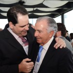 Eduardo Bernardes, da GOL, e Afrânio Lages, da Aero Turismo