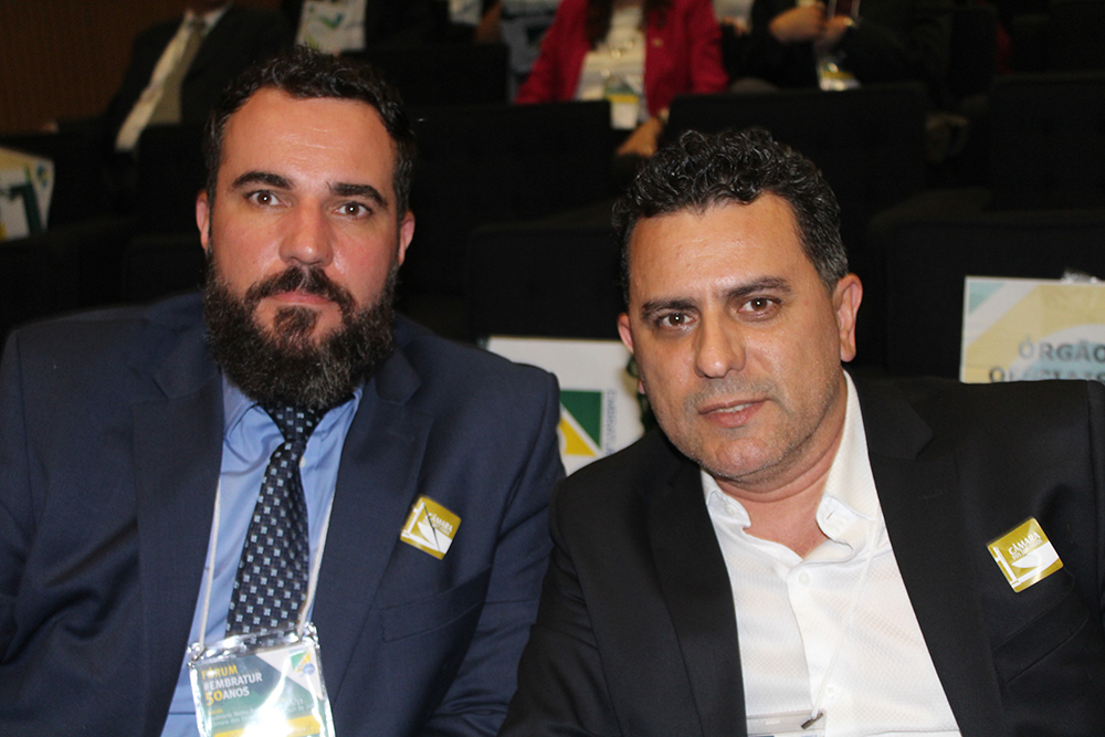 Eliel Allebrandt e Gilmar Piola, de Itaipu