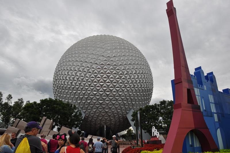 Entrada do Epcot Entrada do Epcot