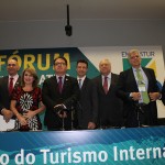 Ex-presidentes da Embratur na solenidade