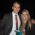 Felipe Carreras, secretario de turismo de Pernambuco, e Natalia Laudisio, do M&E