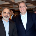 Fernando Abrao, da Braztoa, e Frederico Levy, da Interpoint