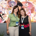 Gisele Torrano, do Melia Hotels, e Diana Pomar, do Turismo do Mexico