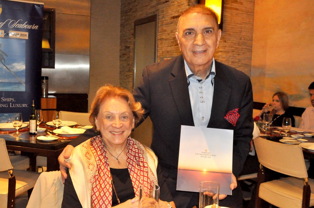 Heloisa Macedo, da Hallmark, com Mario Trojman, da Blue Sea