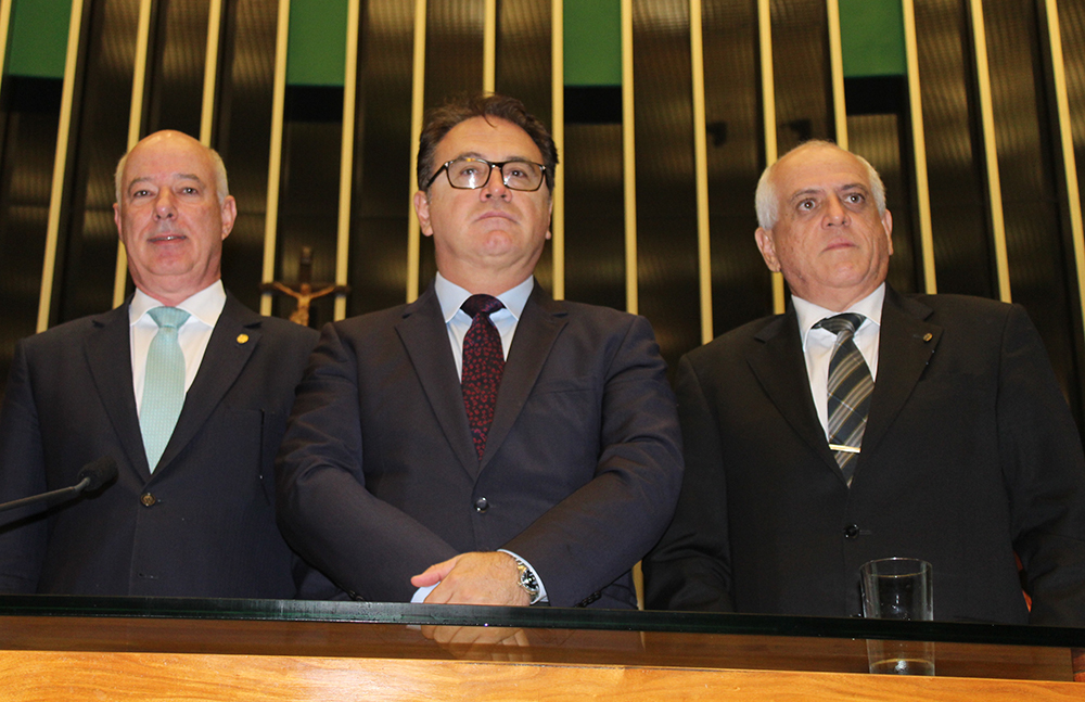 Herculano Passos, Vinícius Lummertz e Dilson Jatahy Fonseca
