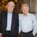 Ian Gillespie, da Avianca, e Afonso Louro,  da Visual