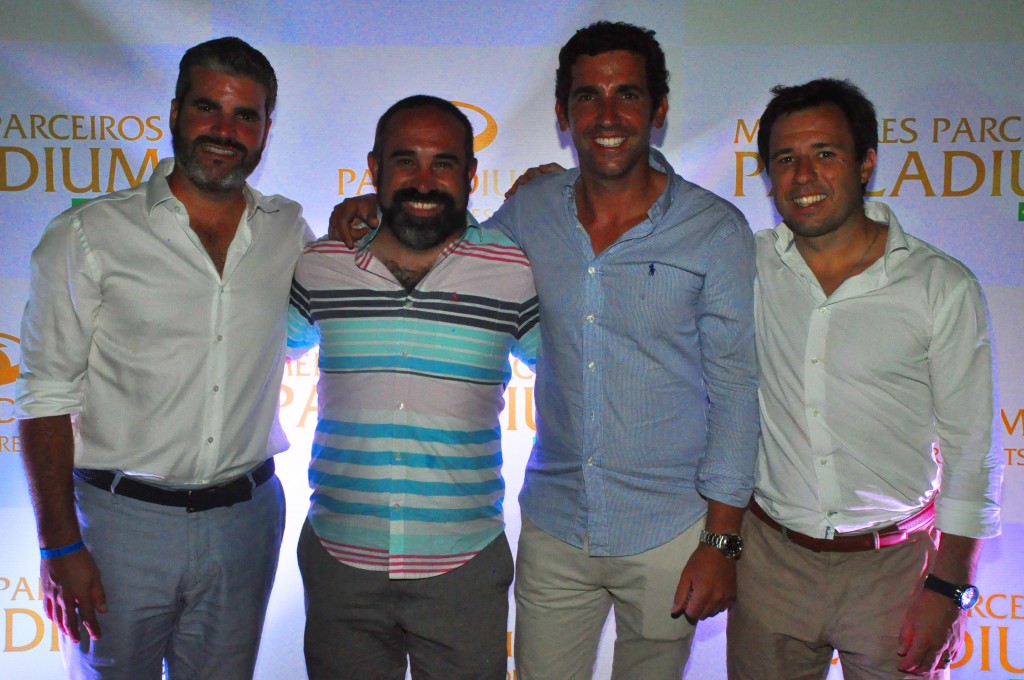 Jesús Sobrino, Sergio Zertuche, Jesus Zalvidea e Mario Viazzo, do Palladium