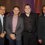 Kleuton Silva, Marcos Gonçalves, Alex Machado e Ronaldo Barbosa, do grupo Nobile