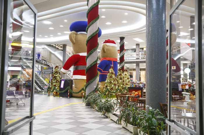 Decoração de Natal da Latam em Congonhas Decoração de Natal da Latam em Congonhas