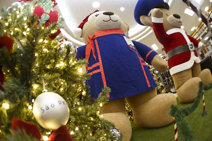 Decoração de Natal da Latam em Congonhas Decoração de Natal da Latam em Congonhas