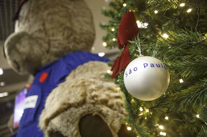 Decoração de Natal da Latam em Congonhas Decoração de Natal da Latam em Congonhas