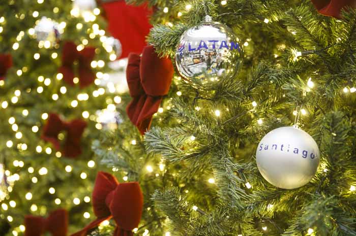 Decoração de Natal da Latam em Congonhas Decoração de Natal da Latam em Congonhas