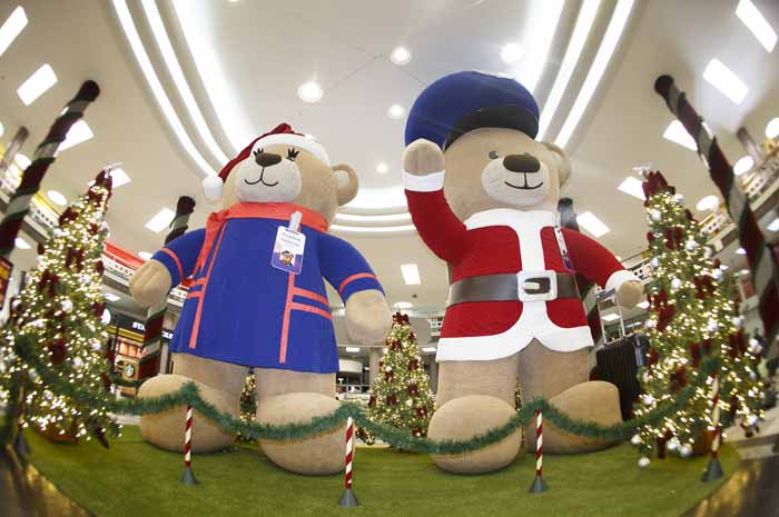 Decoração de Natal da Latam em Congonhas Decoração de Natal da Latam em Congonhas