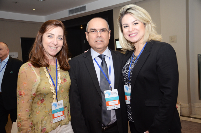 Lisete Beccaro, Marcio Ferreira, e Christiane Medeiros, do Travel Inn Hotéis Lisete Beccaro, Marcio Ferreira, e Christiane Medeiros, do Travel Inn Hotéis