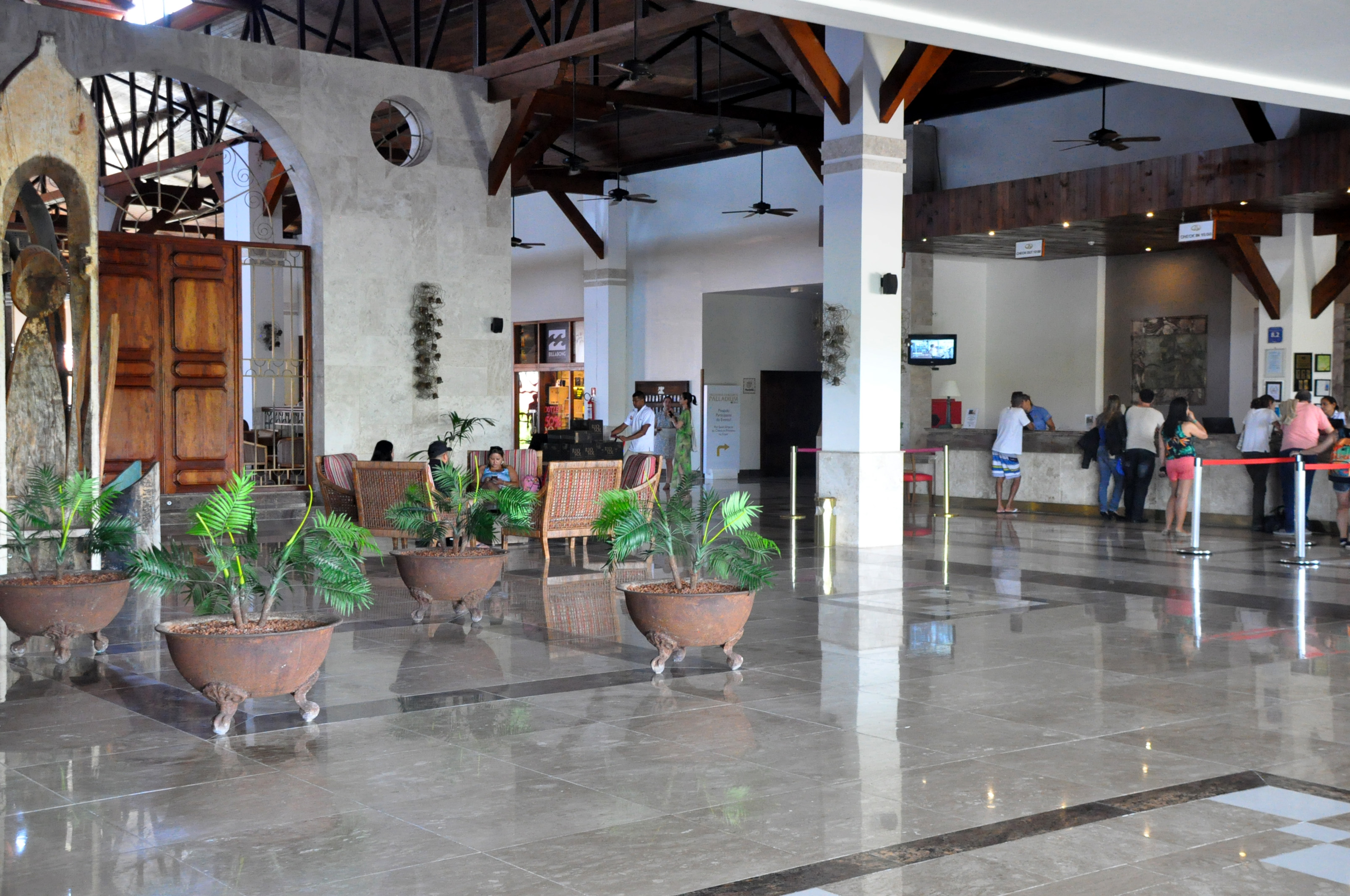 Lobby do Grand Palladium