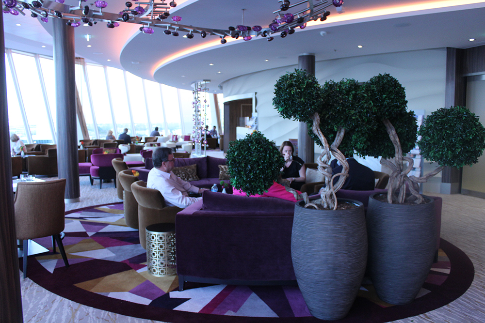 Lounge privativo das suítes