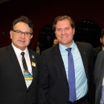 Luiz Fernando Moraes, Marx Beltrão e Roy Taylor do M&E