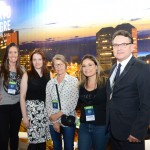 Luiz Fernando de Morães, Secretario de Turismo de Porto Alegre, com sua equipe