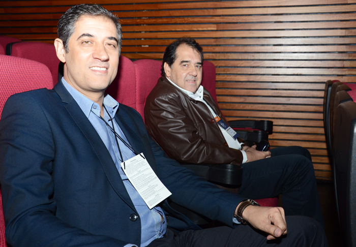 Marcelo Pedroso, presidente da Autoridade Pública Olímpica, e Airton Pereira, da ABEAR