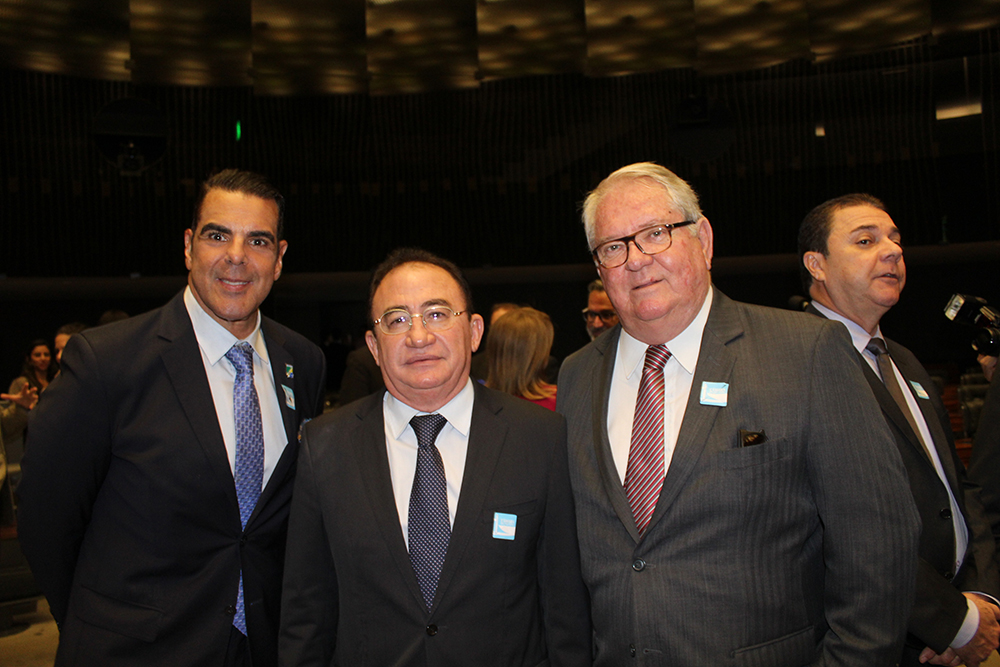 Marco Lomanto, Manoel Linhares e Roy Taylor