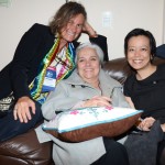 Mari Masgrau, do M&E, Rita Gargioni, e Claudia Shishido, da Avianca