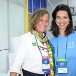 Mari Masgrau, do M&E, e Tathiana Leal, do Miami CVB