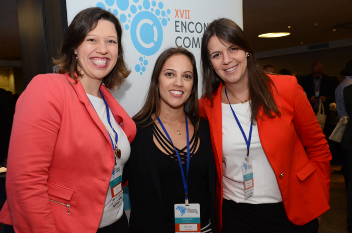 Mariana de Gani e Fabiana Borges, da Accor Hotels, e Cristiane Roquetti, da Atlantica Hotels Mariana de Gani e Fabiana Borges, da Accor Hotels, e Cristiane Roquetti, da Atlantica Hotels