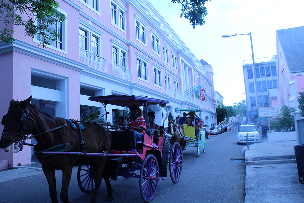 Nassau, nas Bahamas com tours em charretes