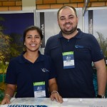 Natalia Alegre e Fabricio Vinci, do Rio Quente Resorts