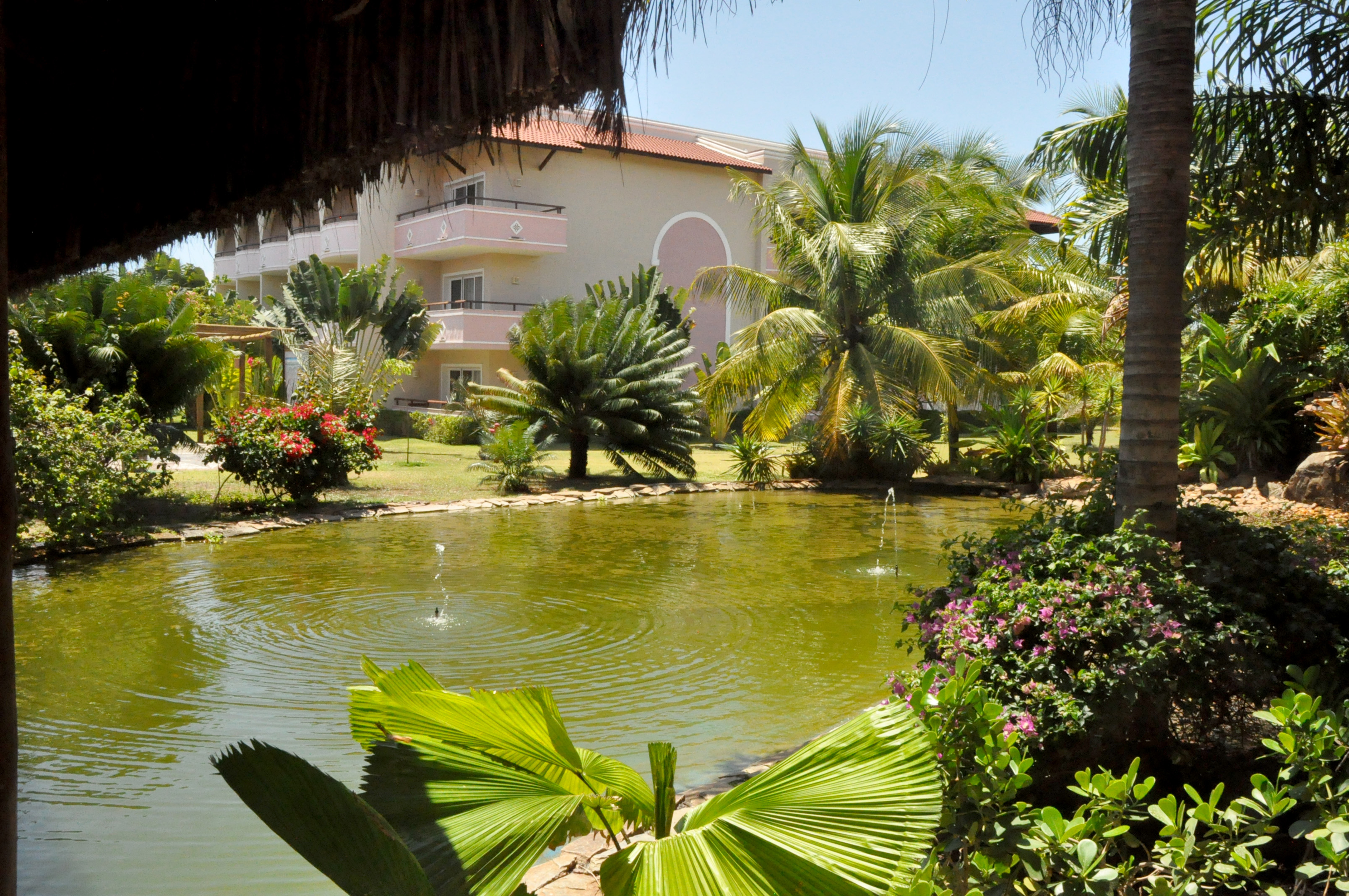 Natureza presente no resort