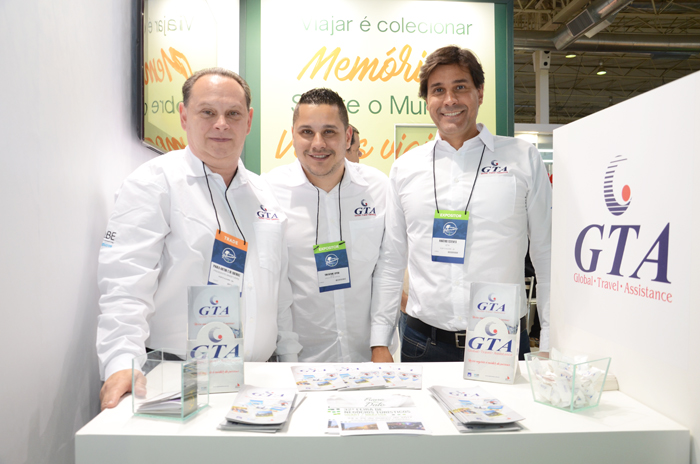 Paulo Artur, Guilherme Sperb e Rogério Esteves, da GTA